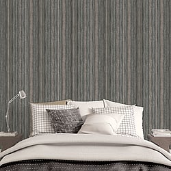 Galerie Wallcoverings Product Code: G67806 - Ambiance Wallpaper Collection Galerie Wallcoverings Product Code G67806 - Ambiance Wallpaper Collection - Blue Black Grey Colours - Nomed Stripe Design