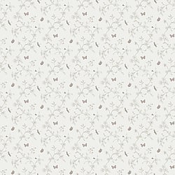 Galerie Wallcoverings Product Code: G67853 - Miniatures 2 Wallpaper Collection Galerie Wallcoverings Product Code G67853 - Miniatures 2 Wallpaper Collection - White Pink Grey Colours - Small Floral Butterfly Dragonfly Design