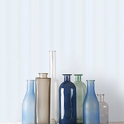 Galerie Wallcoverings Product Code: G67854 - Miniatures 2 Wallpaper Collection Galerie Wallcoverings Product Code G67854 - Miniatures 2 Wallpaper Collection - Blue White Colours - Narrow Stripe Design