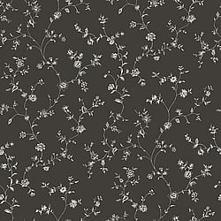 Galerie Wallcoverings Product Code: G67861 - Miniatures 2 Wallpaper Collection Galerie Wallcoverings Product Code G67861 - Miniatures 2 Wallpaper Collection - Black White Colours - Floral Trail Design