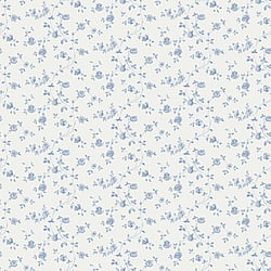Galerie Wallcoverings Product Code: G67887 - Miniatures 2 Wallpaper Collection Galerie Wallcoverings Product Code G67887 - Miniatures 2 Wallpaper Collection - Blue White Colours - Small Rose Trail Design