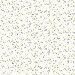 Galerie Wallcoverings Product Code: G67890 - Miniatures 2 Wallpaper Collection Galerie Wallcoverings Product Code G67890 - Miniatures 2 Wallpaper Collection - Purple Green White Colours - Small Rose Trail Design