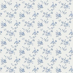 Galerie Wallcoverings Product Code: G67892 - Miniatures 2 Wallpaper Collection Galerie Wallcoverings Product Code G67892 - Miniatures 2 Wallpaper Collection - Blue White Colours - Medium Rose Trail Design