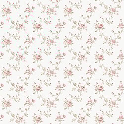 Galerie Wallcoverings Product Code: G67897 - Miniatures 2 Wallpaper Collection Galerie Wallcoverings Product Code G67897 - Miniatures 2 Wallpaper Collection - Pink White Cream Colours - Medium Rose Trail Design