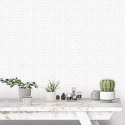 Galerie Wallcoverings Product Code: G67901 - Miniatures 2 Wallpaper Collection Galerie Wallcoverings Product Code G67901 - Miniatures 2 Wallpaper Collection - Purple Lilac White Colours - Mini Fan Motif Design