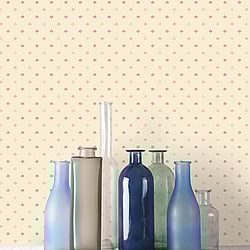 Galerie Wallcoverings Product Code: G67902 - Miniatures 2 Wallpaper Collection Galerie Wallcoverings Product Code G67902 - Miniatures 2 Wallpaper Collection - Pink Beige Cream Colours - Mini Fan Motif Design
