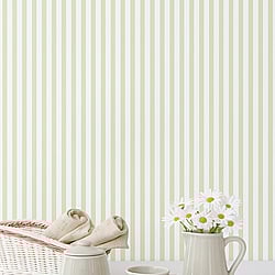 Galerie Wallcoverings Product Code: G67910 - Smart Stripes 3 Wallpaper Collection Galerie Wallcoverings Product Code G67910 - Smart Stripes 3 Wallpaper Collection - Green White Colours - Narrow Stripe Design