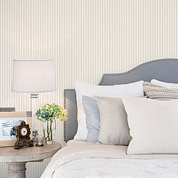 Galerie Wallcoverings Product Code: G67913 - Smart Stripes 3 Wallpaper Collection Galerie Wallcoverings Product Code G67913 - Smart Stripes 3 Wallpaper Collection - White Cream Colours - Narrow Stripe Design