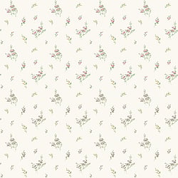 Galerie Wallcoverings Product Code: G67918 - Miniatures 2 Wallpaper Collection Galerie Wallcoverings Product Code G67918 - Miniatures 2 Wallpaper Collection - Pink White Green Colours - Small Floral Sprig Design