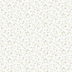 Galerie Wallcoverings Product Code: G67923 - Miniatures 2 Wallpaper Collection Galerie Wallcoverings Product Code G67923 - Miniatures 2 Wallpaper Collection - Pink White Green Purple Colours - Small Floral Trail Design