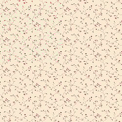 Galerie Wallcoverings Product Code: G67925 - Miniatures 2 Wallpaper Collection Galerie Wallcoverings Product Code G67925 - Miniatures 2 Wallpaper Collection - Red Cream Colours - Small Floral Trail Design