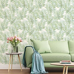 Galerie Wallcoverings Product Code: G67943 - Organic Textures Wallpaper Collection Galerie Wallcoverings Product Code G67943 - Organic Textures Wallpaper Collection - Blue Green Colours - Speckled Palm Design