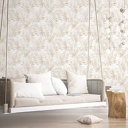 Galerie Wallcoverings Product Code: G67947 - Organic Textures Wallpaper Collection Galerie Wallcoverings Product Code G67947 - Organic Textures Wallpaper Collection - Beige Colours - Speckled Palm Design
