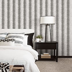 Galerie Wallcoverings Product Code: G67953 - Organic Textures Wallpaper Collection Galerie Wallcoverings Product Code G67953 - Organic Textures Wallpaper Collection - Grey Colours - Zebra Stripe Design