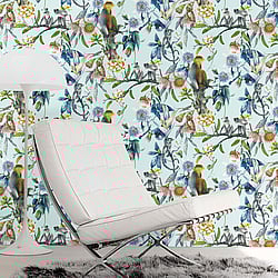 Galerie Wallcoverings Product Code: G67957 - Organic Textures Wallpaper Collection Galerie Wallcoverings Product Code G67957 - Organic Textures Wallpaper Collection - Turquoise Colours - Lemur Design