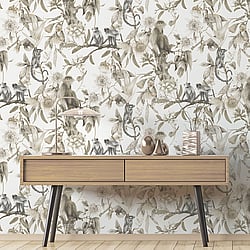 Galerie Wallcoverings Product Code: G67959 - Organic Textures Wallpaper Collection Galerie Wallcoverings Product Code G67959 - Organic Textures Wallpaper Collection - Beige Grey Colours - Lemur Design