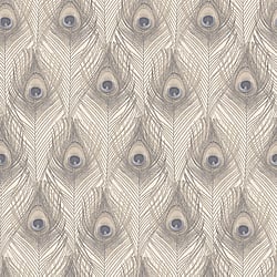 Galerie Wallcoverings Product Code: G67979 - Organic Textures Wallpaper Collection Galerie Wallcoverings Product Code G67979 - Organic Textures Wallpaper Collection - Beige Colours - Peacock Feather Design