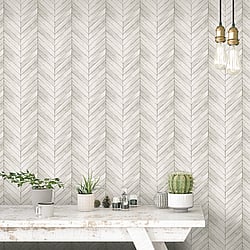 Galerie Wallcoverings Product Code: G68000 - Natural FX 2 Wallpaper Collection Galerie Wallcoverings Product Code G68000 - Natural FX 2 Wallpaper Collection - Cream Colours - Chevron Wood Design