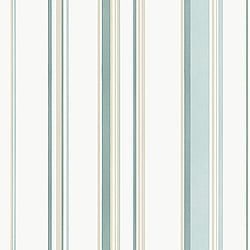 Galerie Wallcoverings Product Code: G68058 - Smart Stripes 3 Wallpaper Collection Galerie Wallcoverings Product Code G68058 - Smart Stripes 3 Wallpaper Collection - Teal, Beige Colours - Casual Stripe Design