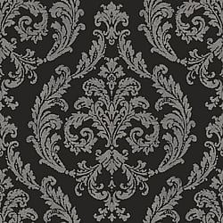 Galerie Wallcoverings Product Code: G68676 - Palazzo 2 Wallpaper Collection Galerie Wallcoverings Product Code G68676 - Palazzo 2 Wallpaper Collection - Black,Silver Grey Colours - Silk Damask Design