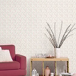 Galerie Wallcoverings Product Code: G68717 - Miniatures 3 Wallpaper Collection Galerie Wallcoverings Product Code G68717 - Miniatures 3 Wallpaper Collection - Rose,Taupe Colours - Garden Bird Design