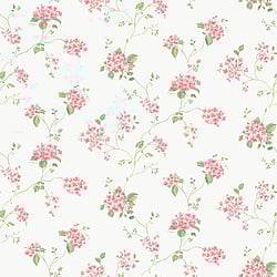 Galerie Wallcoverings Product Code: G68718 - Miniatures 3 Wallpaper Collection Galerie Wallcoverings Product Code G68718 - Miniatures 3 Wallpaper Collection - Pink,Green Colours - Hydrangea Trail Design