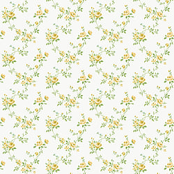 Galerie Wallcoverings Product Code: G68732 - Miniatures 3 Wallpaper Collection Galerie Wallcoverings Product Code G68732 - Miniatures 3 Wallpaper Collection - Yellow,Green Colours - Multi Floral Trail Design