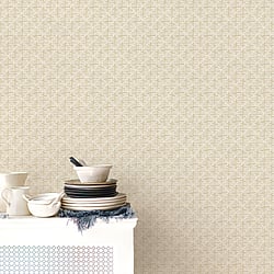 Galerie Wallcoverings Product Code: G78292 - Bazaar Wallpaper Collection Galerie Wallcoverings Product Code G78292 - Bazaar Wallpaper Collection - Light Ochre Colours - Block Print Design