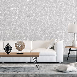 Galerie Wallcoverings Product Code: G78298 - Bazaar Wallpaper Collection Galerie Wallcoverings Product Code G78298 - Bazaar Wallpaper Collection - Light Grey Colours - Broadleaf Design
