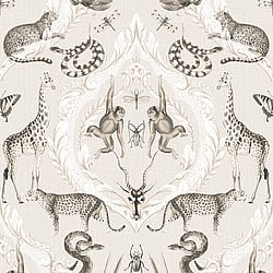 Galerie Wallcoverings Product Code: G78309 - Bazaar Wallpaper Collection Galerie Wallcoverings Product Code G78309 - Bazaar Wallpaper Collection - Beige Black Colours - Menagerie Design