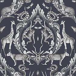 Galerie Wallcoverings Product Code: G78311 - Bazaar Wallpaper Collection Galerie Wallcoverings Product Code G78311 - Bazaar Wallpaper Collection - Navy Colours - Menagerie Design