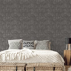 Galerie Wallcoverings Product Code: G78316 - Bazaar Wallpaper Collection Galerie Wallcoverings Product Code G78316 - Bazaar Wallpaper Collection - Charcoal Colours - Moroccan Paisley Design