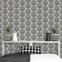 Galerie Wallcoverings Product Code: G78330 - Bazaar Wallpaper Collection Galerie Wallcoverings Product Code G78330 - Bazaar Wallpaper Collection - Black Grey Colours - Soleil Design