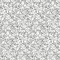 Galerie Wallcoverings Product Code: G78334 - Bazaar Wallpaper Collection Galerie Wallcoverings Product Code G78334 - Bazaar Wallpaper Collection - Monochrome Colours - Tangier Tile Design