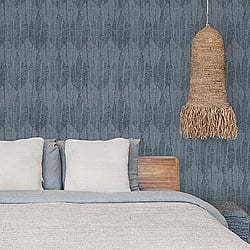 Galerie Wallcoverings Product Code: G78339 - Bazaar Wallpaper Collection Galerie Wallcoverings Product Code G78339 - Bazaar Wallpaper Collection - Dark Teal Colours - Wasabi Leaves Design