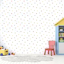 Galerie Wallcoverings Product Code: G78367 - Tiny Tots 2 Wallpaper Collection Galerie Wallcoverings Product Code G78367 - Tiny Tots 2 Wallpaper Collection - Primary Colours - Dots Design