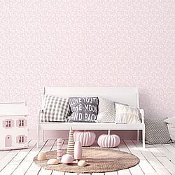 Galerie Wallcoverings Product Code: G78382 - Tiny Tots 2 Wallpaper Collection Galerie Wallcoverings Product Code G78382 - Tiny Tots 2 Wallpaper Collection - Pink Colours - Koala Leaf Design