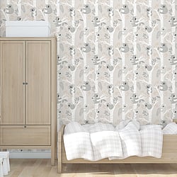 Galerie Wallcoverings Product Code: G78385 - Tiny Tots 2 Wallpaper Collection Galerie Wallcoverings Product Code G78385 - Tiny Tots 2 Wallpaper Collection - Greige Tan Glitter Colours - Koalas Design