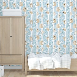 Galerie Wallcoverings Product Code: G78386 - Tiny Tots 2 Wallpaper Collection Galerie Wallcoverings Product Code G78386 - Tiny Tots 2 Wallpaper Collection - Light Blues Glitter Colours - Koalas Design