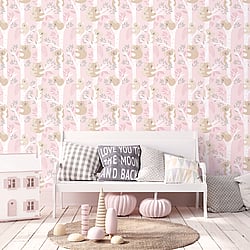 Galerie Wallcoverings Product Code: G78387 - Tiny Tots 2 Wallpaper Collection Galerie Wallcoverings Product Code G78387 - Tiny Tots 2 Wallpaper Collection - Pink Grey Glitter Colours - Koalas Design