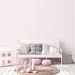 Galerie Wallcoverings Product Code: G78403 - Tiny Tots 2 Wallpaper Collection Galerie Wallcoverings Product Code G78403 - Tiny Tots 2 Wallpaper Collection - Pink Colours - Regency Stripe Design