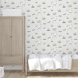 Galerie Wallcoverings Product Code: G78417 - Tiny Tots 2 Wallpaper Collection Galerie Wallcoverings Product Code G78417 - Tiny Tots 2 Wallpaper Collection - Greige Tan Colours - Transportation Design