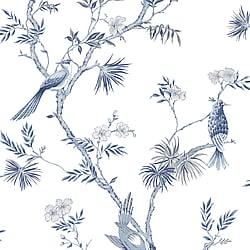 Galerie Wallcoverings Product Code: G78489 - Secret Garden Wallpaper Collection Galerie Wallcoverings Product Code G78489 - Secret Garden Wallpaper Collection - Classic Bird Trail Design