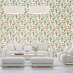 Galerie Wallcoverings Product Code: G78505 - Secret Garden Wallpaper Collection Galerie Wallcoverings Product Code G78505 - Secret Garden Wallpaper Collection - Cottage Botanical Design
