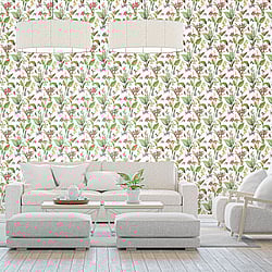 Galerie Wallcoverings Product Code: G78505 - Secret Garden Wallpaper Collection Galerie Wallcoverings Product Code G78505 - Secret Garden Wallpaper Collection - Cottage Botanical Design