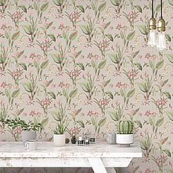 Galerie Wallcoverings Product Code: G78507 - Secret Garden Wallpaper Collection Galerie Wallcoverings Product Code G78507 - Secret Garden Wallpaper Collection - Cottage Botanical Design