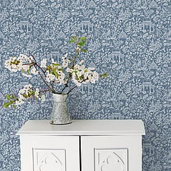 Galerie Wallcoverings Product Code: G78508 - Secret Garden Wallpaper Collection Galerie Wallcoverings Product Code G78508 - Secret Garden Wallpaper Collection - Garden Toile Design
