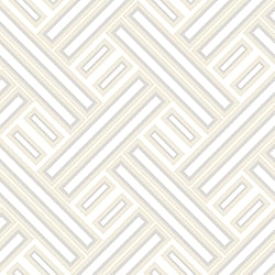 Galerie Wallcoverings Product Code: GX37604 - Geometrix Wallpaper Collection Galerie Wallcoverings Product Code GX37604 - Geometrix Wallpaper Collection - Cream Pearl Silver Colours - Geo Rectangular Design