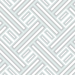 Galerie Wallcoverings Product Code: GX37605 - Geometrix Wallpaper Collection Galerie Wallcoverings Product Code GX37605 - Geometrix Wallpaper Collection - Mint Silver Colours - Geo Rectangular Design