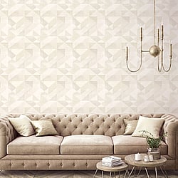 Galerie Wallcoverings Product Code: GX37653 - Geometrix Wallpaper Collection Galerie Wallcoverings Product Code GX37653 - Geometrix Wallpaper Collection - Beige Colours - Silk Screen Geometric Design